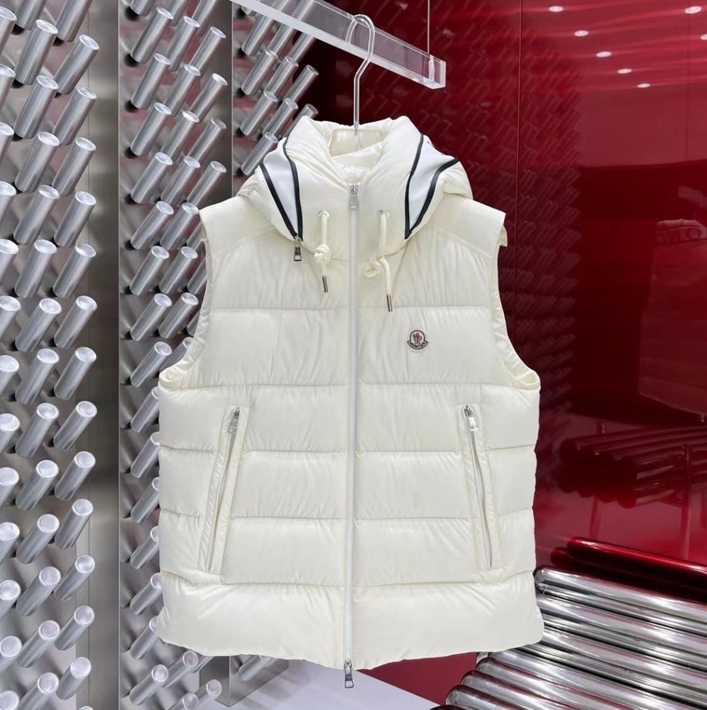 Moncler hooded vest